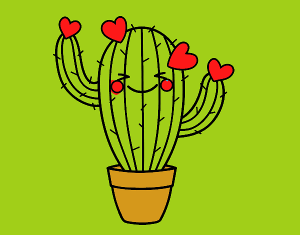 Cactus corazón