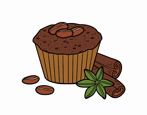 Cupcake de café