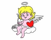 Cupido en una nube