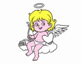 Cupido en una nube