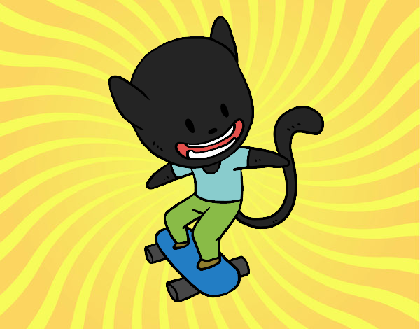 Gato skater