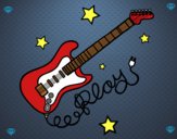 Guitarra y estrellas