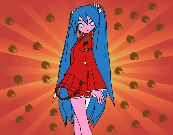 Hatsune Miku vocaloid