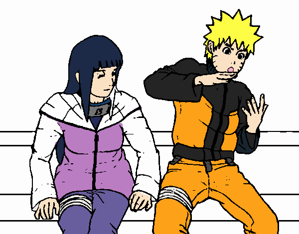 Hinata y Naruto