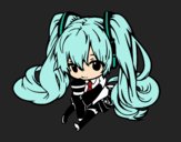 Miku Chibi vocaloid