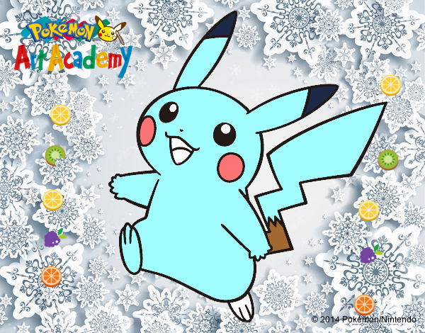 Dibujo de Pikachu en Pokémon Art Academy pintado por en  el día  23-03-21 a las 17:58:59. Imprime, pinta o colorea tus propios dibujos!