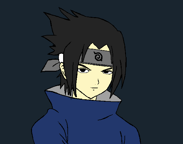 Sasuke enfadado