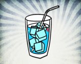 Un vaso de refresco