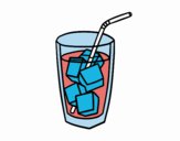 Un vaso de refresco