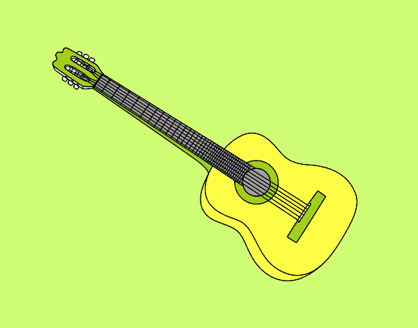 Una guitarra española