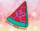 You have a pizza my heart