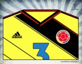 Camiseta del mundial de fútbol 2014 de Colombia