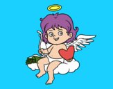 Cupido en una nube