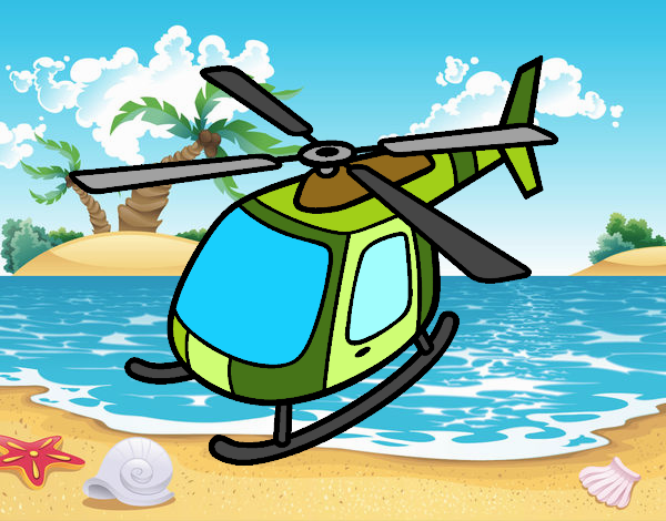 elicoptero en playa guayabitos