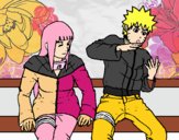 Hinata y Naruto