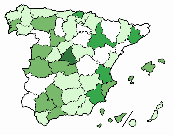 Las provincias de España