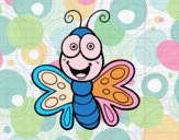 Mariposa sonriente