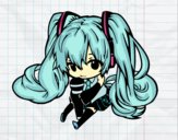 Miku Chibi vocaloid