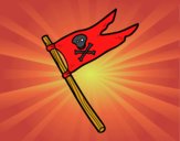 Una bandera pirata