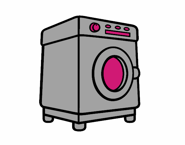  Dibujo de Una lavadora pintado por en Dibujos.net el día