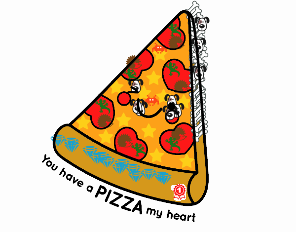 You have a pizza my heart