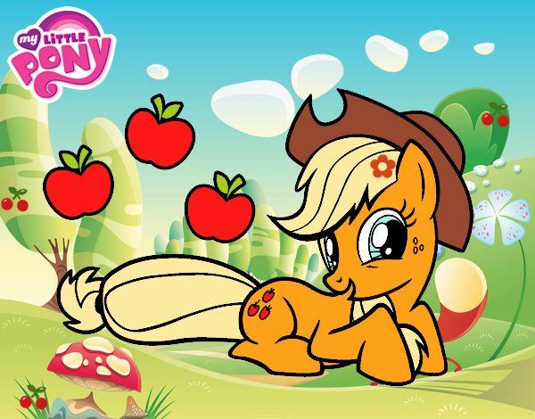 Applejack y sus manzanas