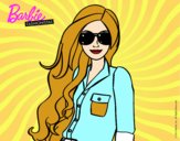 Barbie con gafas de sol