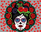 Calavera mejicana femenina