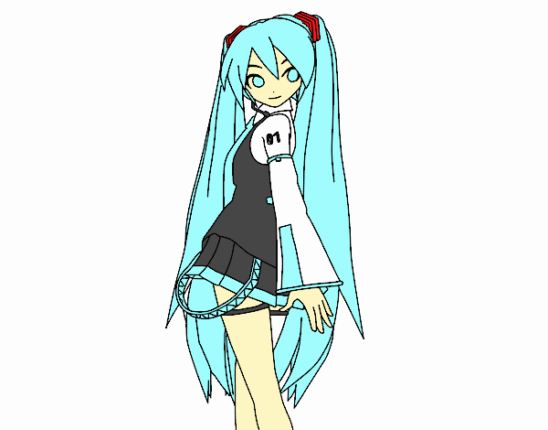 Hatsune Miku vocaloid