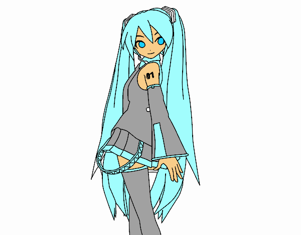 Hatsune Miku vocaloid