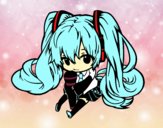 Miku Chibi vocaloid