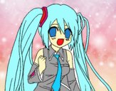 Miku Hatsune vocaloid