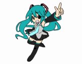 Miku vocaloid