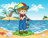 Niño pescador