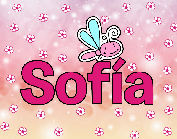 MI BELLO NOMBRE SOFIA.