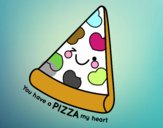 You have a pizza my heart