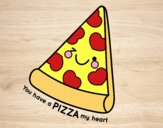 You have a pizza my heart