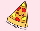 You have a pizza my heart