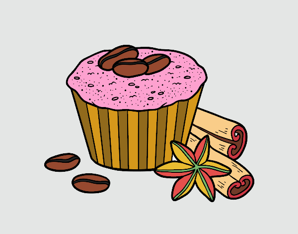 Cupcake de café