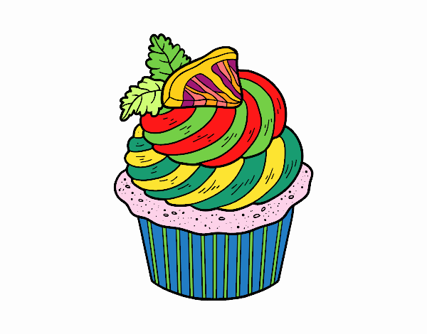 Cupcake de limón