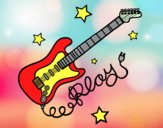 Guitarra y estrellas