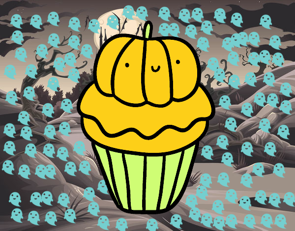 Halloween cupcake