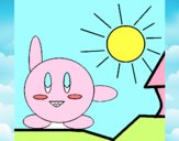 Kirby en un día soleado