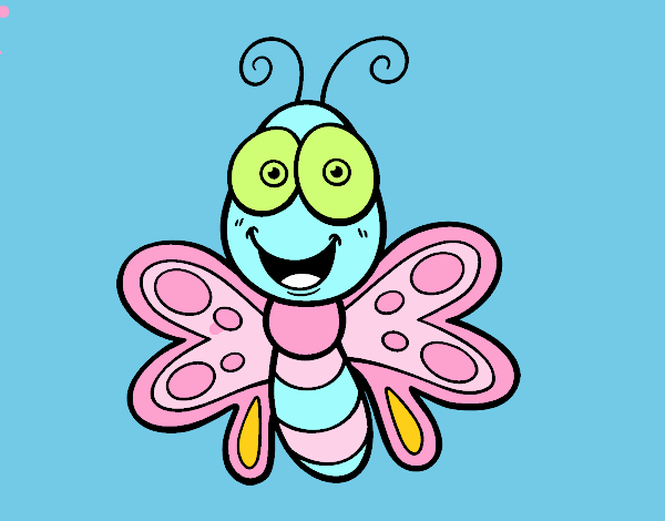 Mariposa sonriente