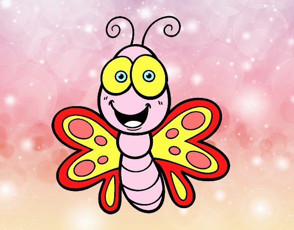 Mariposa sonriente