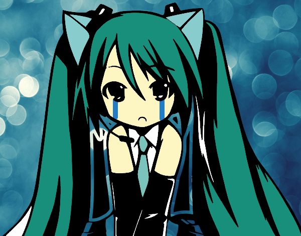 Miku triste