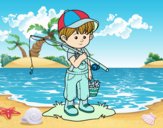 Niño pescador