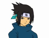 Sasuke enfadado