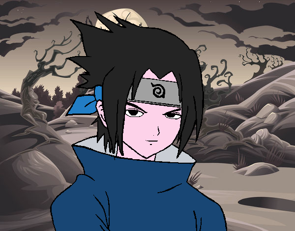 Sasuke enfadado