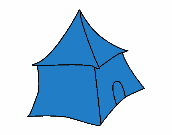 carpa azul